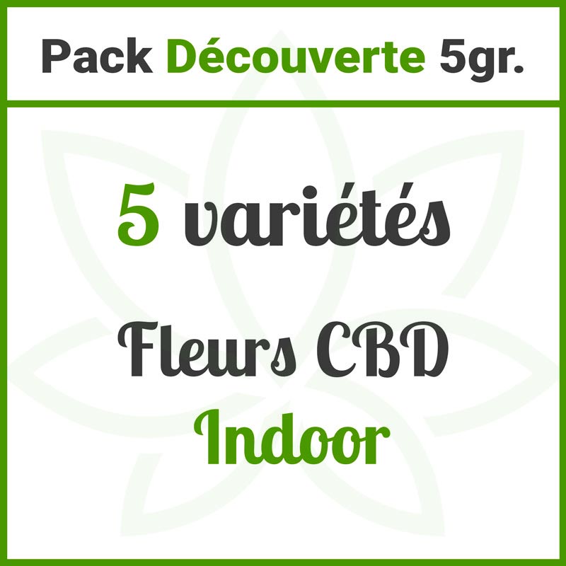 pack decouverte fleurs cbd 5 grammes mafrenchweed 1