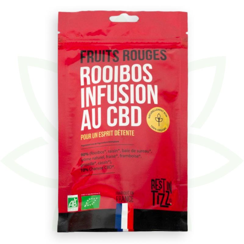 rooibos cbd fruits rouges infusion cbd bio rest in tizz mafrenchweed 1